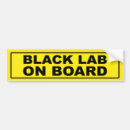 Search for black labrador bumper stickers Labradors