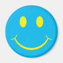 Search for smiley faces magnets Blue