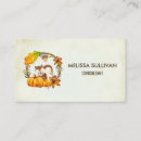 Search for pumpkin business cards Rustic