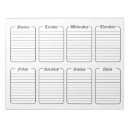 Search for tear away notepads Weekly