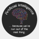 Search for artificial intelligence stickers Human
