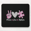 Search for peace love mousepads Heart