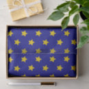 Search for navy blue and gold tissue paper Glamour