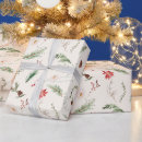 Search for nature christmas wrapping paper Botanical
