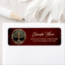 Search for knot return address labels Elegant