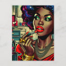 Search for lipstick vertical postcards Retro