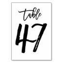 Search for chic table cards Simple