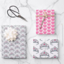 Search for princess wrapping paper Tiara
