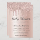 Search for gold baby shower invitations Pink