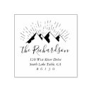 Search for mountain rubber stamps Return address