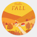 Search for fall landscape stickers Autumn
