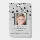 Search for veterinarian id name tags badges Clinic