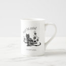 Search for cat and flowers mugs Feline