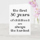 Search for funny thirtieth birthday cards Thirty