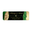 Search for bokeh return address labels Glitter