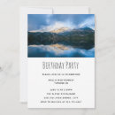 Search for hiking birthday invitations Rustic