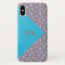Search for floral monogram iphone x cases Colourful