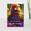 Search for funny chicken birthday cards Chickens