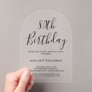 Search for modern elegant birthday invitations Adult birthday party