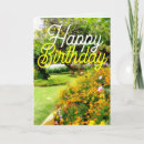 Search for garden birthday cards Beautiful