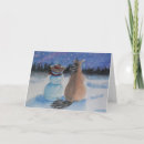 Search for winter scene christmas cards Snowman