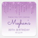 Search for 30th birthday party stickers Glitter