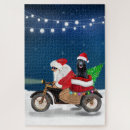 Search for black santa puzzles Animal