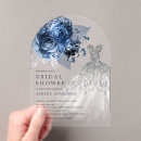 Search for navy and silver invitations Blue