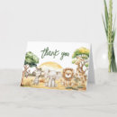 Search for jungle animals baby shower cards Giraffe