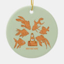 Search for goldfish christmas tree decorations Orange