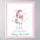 Search for rainbow nursery posters Girly