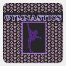 Search for gymnastics stickers Purple