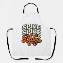 Search for vintage retro aprons Pumpkin
