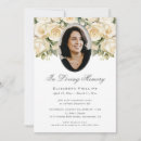 Search for in loving memory invitations Floral