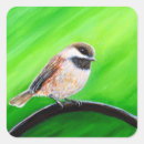 Search for chickadees stickers Green