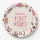 Search for cowboy paper plates First rodeo