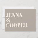 Search for taupe wedding invitations Trendy