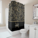 Search for black marble shower curtains Modern
