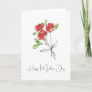 Search for red mothers day cards Floral