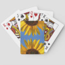 Search for sunflower playing cards Yellow