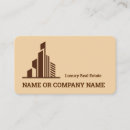 Search for luxury realtor business cards Agent