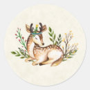 Search for round deer stickers Animal