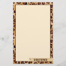 Search for leopard print stationery paper Spots