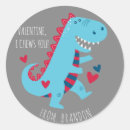 Search for funny dino stickers Boy
