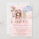 Search for horses party invitations Girl