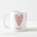 Search for white heart mugs Modern