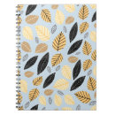 Search for autumn leaf notebooks Decorative