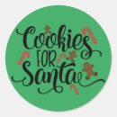 Search for cookie baking stickers Santa