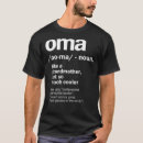 Search for oma tshirts Grandma
