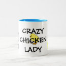 Search for crazy chicken lady mugs Hens